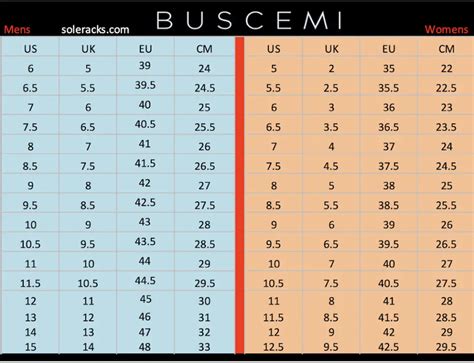 prada shoe sizing guide|shoe brand size comparison.